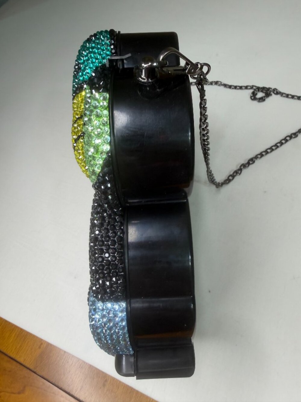 Disney Tara Toy Corp Rhinestone Novelty Character Purse Crystal Crossbody Bag - Picture 3 of 13